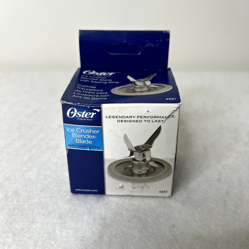 Oster Stainless Steel Ice Crusher Blender Blade With Sealing Ring